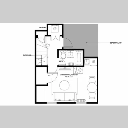 Studio Apartment for rent in Mount Pleasant - Washington Northwest, Washington DC