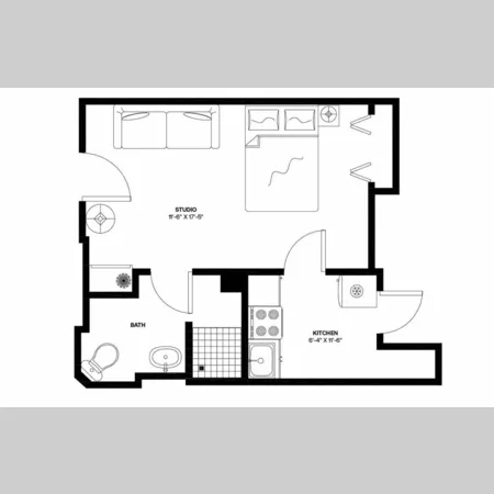 Studio Apartment for rent in Edgewood DC - Washington Northeast, Washington DC