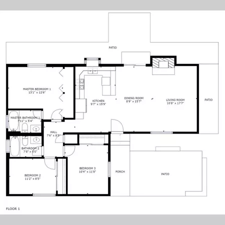 3 bedrooms apartment for rent in Santa Clara - South Bay, San Francisco