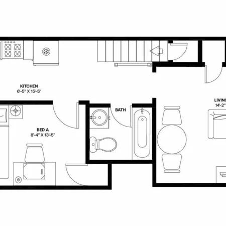 1 bedroom apartment for rent in Edgewood DC - Washington Northeast, Washington DC
