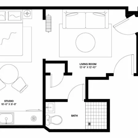 Studio Apartment for rent in Mount Pleasant - Washington Northwest, Washington DC