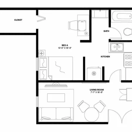 1 bedroom apartment for rent in North Loop - North Central Austin, Austin