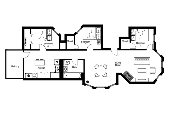 3 bedrooms apartment for rent in Humboldt Park - West Side, Chicago
