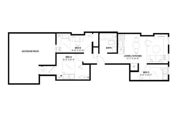 3 bedrooms apartment for rent in Upper East Side - Manhattan, New York