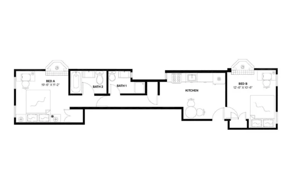 2 bedrooms apartment for rent in East Harlem - Manhattan, New York