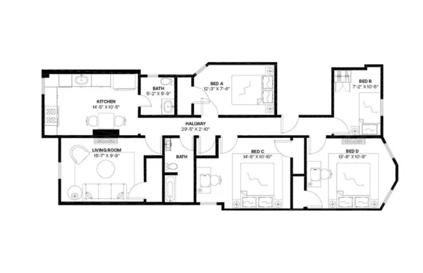 Coliving in Allston - Boston, Boston