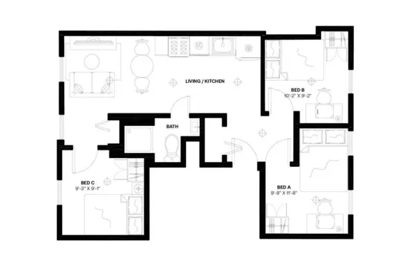 3 bedrooms apartment for rent in North End - Boston, Boston
