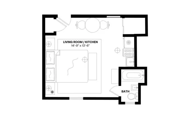 Studio Apartment for rent in Morningside Heights - Manhattan, New York