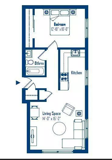 1 bedroom apartment for rent in Uptown Denver - Center Denver, Denver
