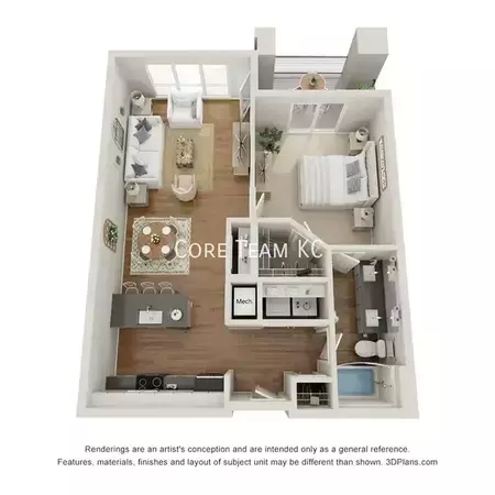 1 bedroom apartment for rent in North Kansas City - KCMO, Kansas City
