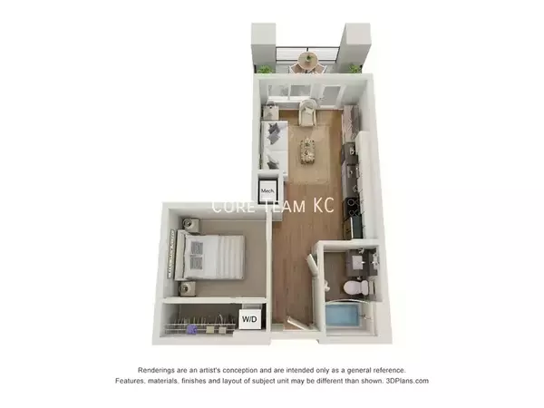 Studio Apartment for rent in North Kansas City - KCMO, Kansas City