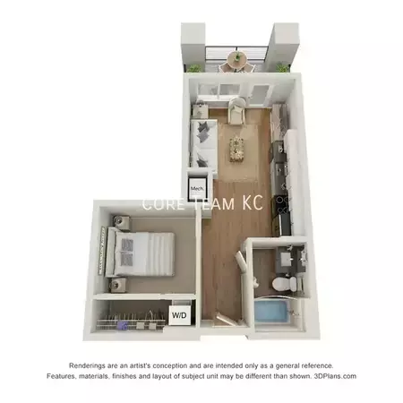 Studio Apartment for rent in North Kansas City - KCMO, Kansas City