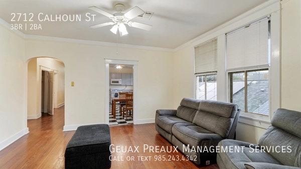 3 bedrooms apartment for rent in Freret - Central NOLA, New Orleans