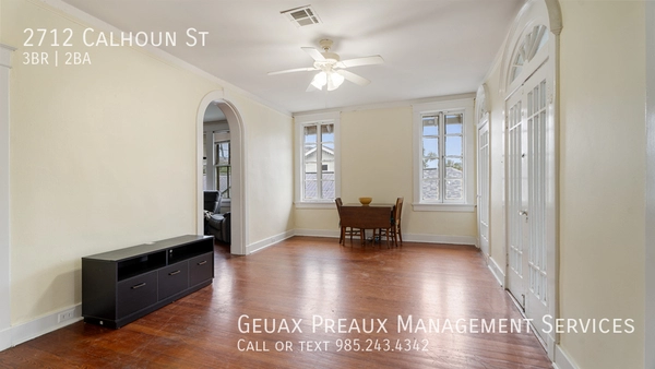 3 bedrooms apartment for rent in Freret - Central NOLA, New Orleans