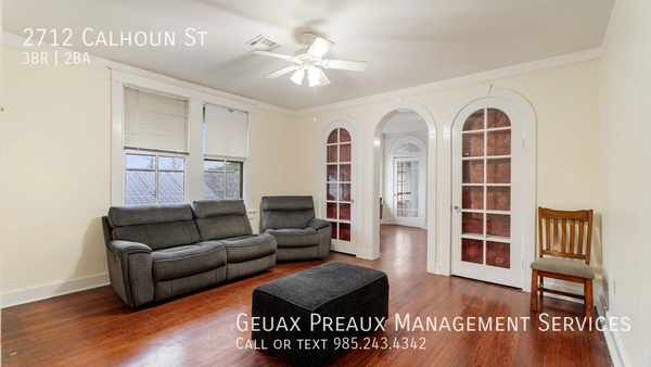 3 bedrooms apartment for rent in Freret - Central NOLA, New Orleans