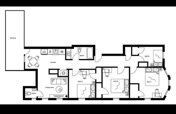 4 bedrooms apartment for rent in South Boston - Boston, Boston