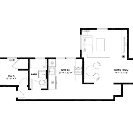 1 bedroom apartment for rent in Brighton - Boston, Boston