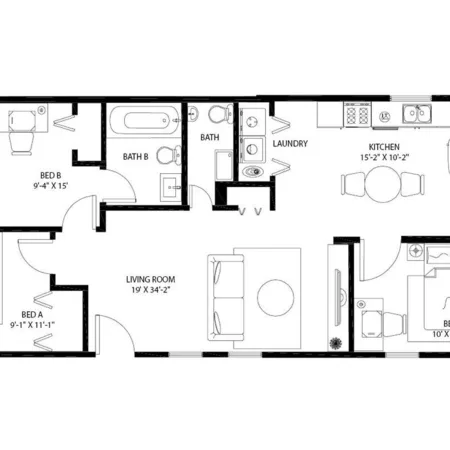 Coliving in Logan Square - North Side, Chicago