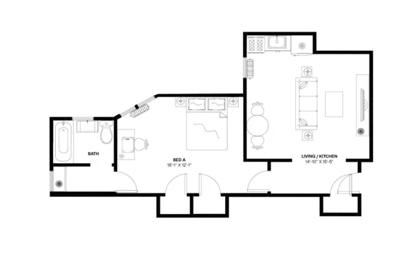 1 bedroom apartment for rent in Harlem - Manhattan, New York