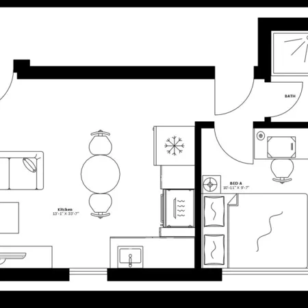 1 bedroom apartment for rent in East Sommerville - Somerville, Boston