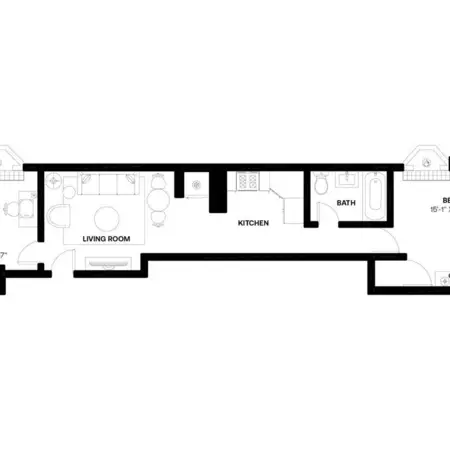 2 bedrooms apartment for rent in East Harlem - Manhattan, New York