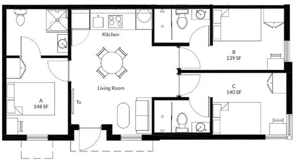 Coliving in Downtown Miami - Miami, Miami