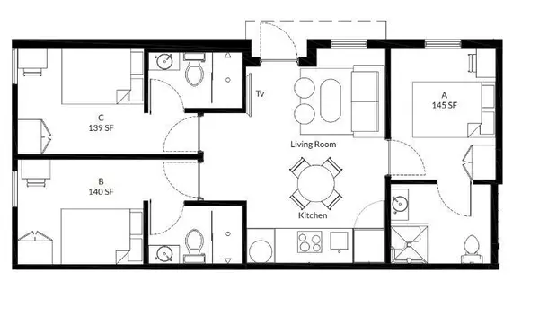 Coliving in Downtown Miami - Miami, Miami