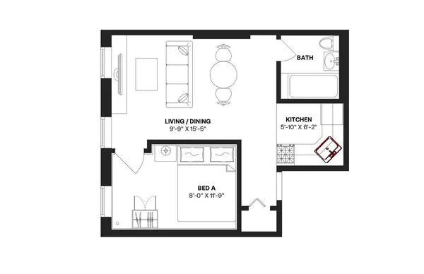 1 bedroom apartment for rent in Flatiron - Manhattan, New York