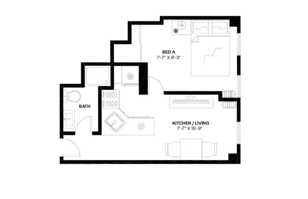 1 bedroom apartment for rent in East Village - Manhattan, New York