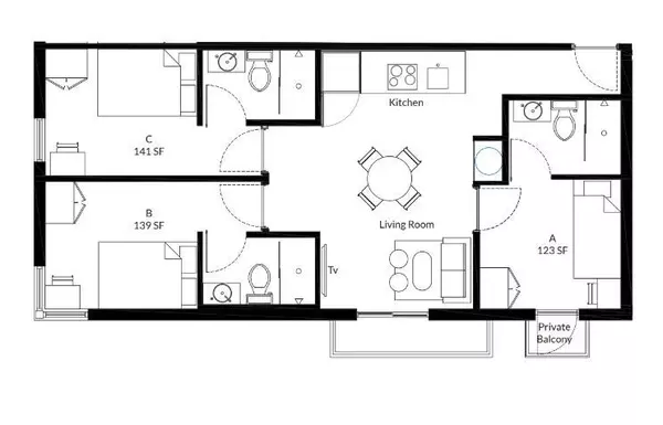 Coliving in Downtown Miami - Miami, Miami