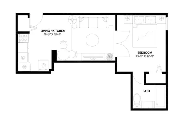 1 bedroom apartment for rent in East Village - Manhattan, New York