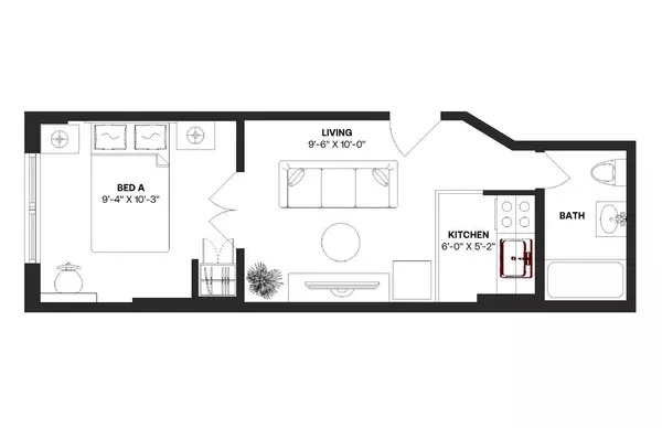 1 bedroom apartment for rent in Midtown West - Manhattan, New York