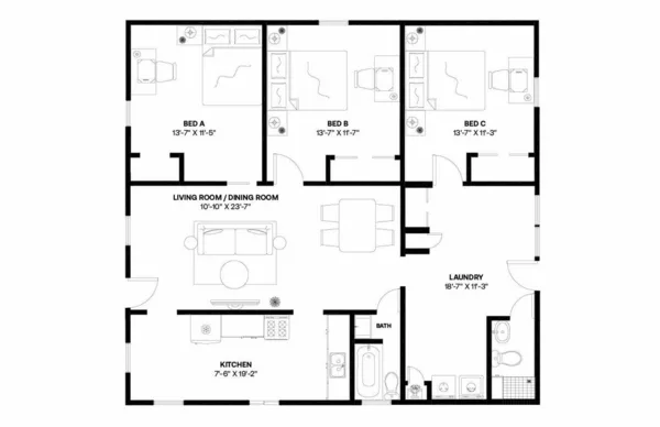 Coliving in East Cesar Chavez - East Austin, Austin