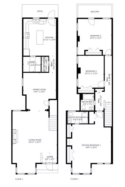 3 bedrooms apartment for rent in Eckington - Washington Northeast, Washington DC