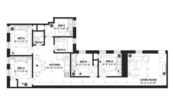 Coliving in Morningside Heights - Manhattan, New York