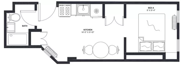1 bedroom apartment for rent in Midtown West - Manhattan, New York
