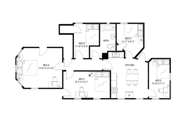Coliving in Ward Two - Somerville, Boston