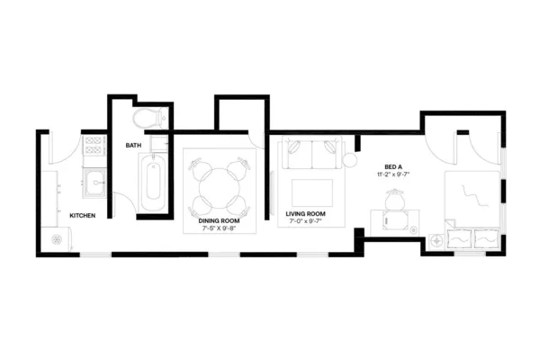 1 bedroom apartment for rent in Midtown West - Manhattan, New York