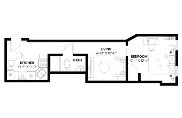 1 bedroom apartment for rent in East Harlem - Manhattan, New York