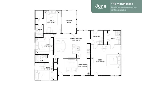 Coliving in Westgate - South Austin, Austin