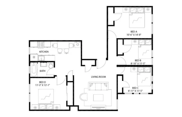 Coliving in Ditmas / Steinway - Queens, New York