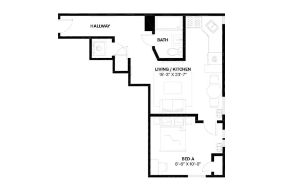 1 bedroom apartment for rent in East Village - Manhattan, New York