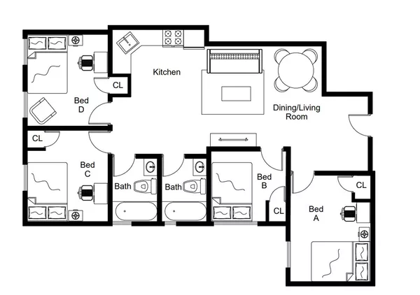 Coliving in Morningside Heights - Manhattan, New York