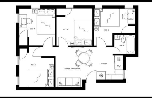 4 bedrooms apartment for rent in Morningside Heights - Manhattan, New York