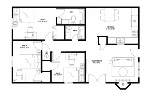 3 bedrooms apartment for rent in North Lamar - North Austin, Austin