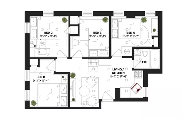 Coliving in Morningside Heights - Manhattan, New York