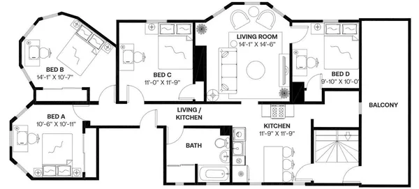 Coliving in Dorchester - Boston, Boston