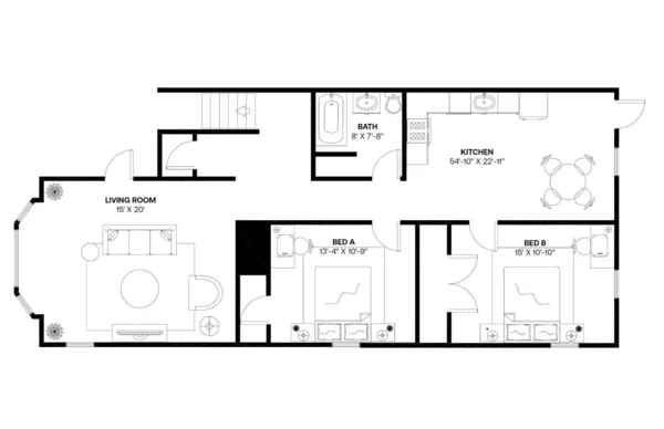 4 bedrooms apartment for rent in South End - Boston, Boston