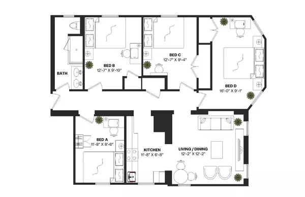 Coliving in Harlem - Manhattan, New York