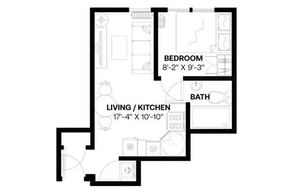 1 bedroom apartment for rent in East Village - Manhattan, New York